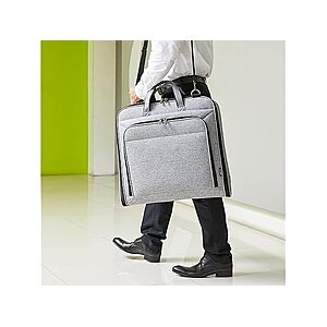 Amazon Basics Carry-On Garment Bag w/ Detachable Shoulder Straps (Gray) $10 + Free S&H w/ Amazon Prime