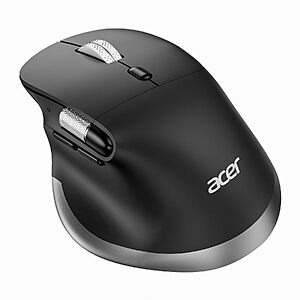 Acer Wireless Rechargeable 4800 DPI Ergonomic Mouse w/ Side Scroll $18.99 + Free Shipping w/ Prime or on $35+
