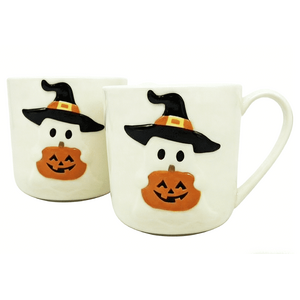 2 Pk 14.88 oz Way To Celebrate Halloween Ghost Stoneware Mugs $3.74 + Free S&H w/ Walmart+ or $35+