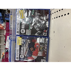Target in-store YMMV Madden or NHL 26 PS5 $14.99 clearance