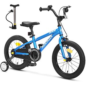 Montasen Kids Bike for 4-8 Years Old, 12 14 16 18 Inch BMX Bike Boys Girls Bicycles with Training Wheels $59.99