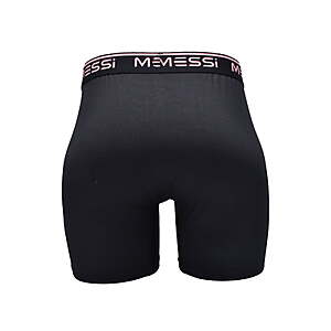 Messi Men's Stretch Boxer Brief Underwear 3-Pack, $4