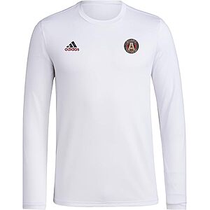 adidas Atlanta United FC MLS Long Sleeve Pre-Game T-Shirt (XL, White) $7.91 + Free Shipping w/ Prime or on $35+