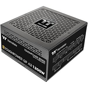 $119.99* | Thermaltake Toughpower GF A3 1200W 80+ Gold, SLI/Crossfire Ready Power Supply at Amazon