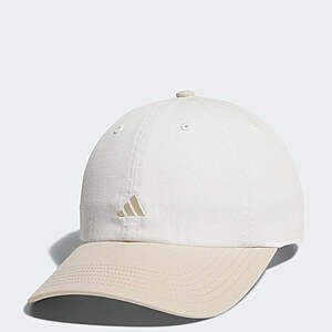 Women adidas Saturday Hat (Off White /Crystal Linen) $9.60, Men's Superlite 3 Hat (Black /Silver Metallic /White) $10.80 & More + Free Shipping