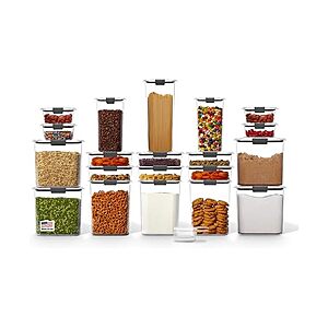 $94.99 | Rubbermaid Airtight Food Storage Containers with Lids Set of 20 at Woot!