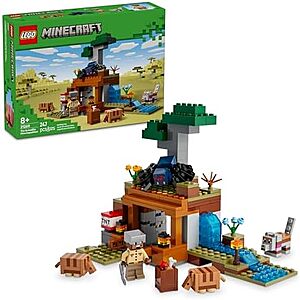 $17.99* | 247-Piece LEGO Minecraft - The Armadillo Mine Expedition (21269, 2025) at Amazon