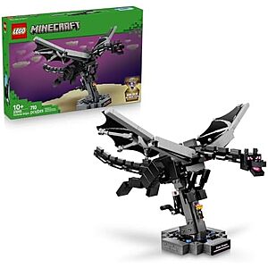 $57.16 | 710-Piece LEGO Minecraft - The Ender Dragon (21595, 2026) at Amazon