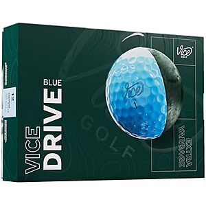 $15.99 | Vice Drive Golf Balls at Amazon
