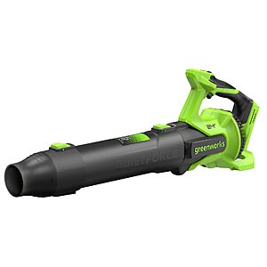Greenworks 24V Electric Leaf Blower, 515 CFM, Tool Only $74.26