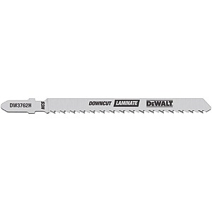 Dewalt 4 in. 10 TPI Laminate Down Cutting Jig Saw Blade Bi-Metal T-Shank (5-Pack)( Home Depot)