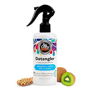 [SnS, AC] $5.41* | 8oz. So Cozy Kids Detangler/Leave-In Conditioner Liquid Hair Spray at Amazon