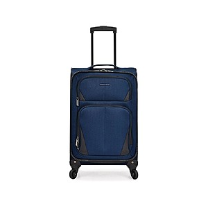 23" U.S. Traveler Aviron Bay Expandable Softside Carry-On Luggage w/ Spinner Wheels (Navy Blue) $19.99 + Free Shipping w/ Prime or $6 Fee per Order