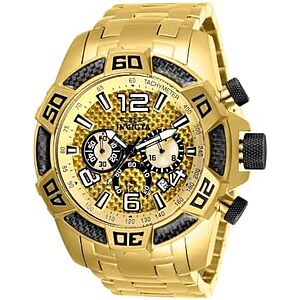 [NEW, AC] $62.49 | Invicta Men's 25852 Pro Diver Analog Display Quartz Gold Watch at Amazon