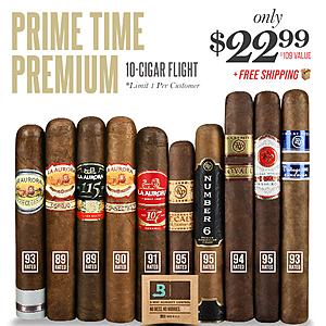 Prime Time Premium 10-Cigar Flight