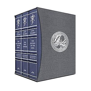 $101.26* | The Lord of the Rings Deluxe Illustrated Box Set (Hardcover) at Amazon