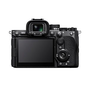 Sony Alpha a7R VI Full-Frame Mirrorless Camera 66.8MP Body | A 66.8 MP Fully Stacked Sensor, Blackout-Free 30fps, AI Based Subject Recognition $4298