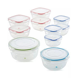 20-Piece Lock & Lock Easy Essentials Food Storage Container Set $21.96 + Free Store Pickup at Macy's or Free Shipping on $39+