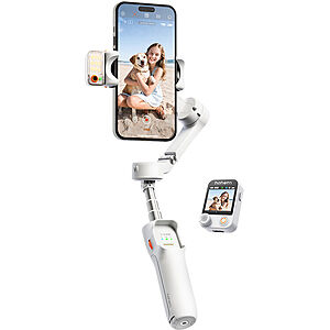 Hohem iSteady V3 Ultra AI-Tracking Smartphone Gimbal (Blck or White) $110 + Free Shipping