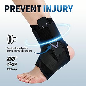 Slim Ankle Lace Up Ankle Brace for Men & Women $14.99
