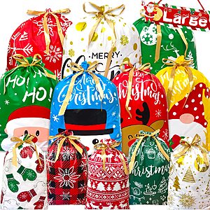 Amazon – Joy Bang 21-Pc Christmas Drawstring Gift Bags $11.49 w/ Code