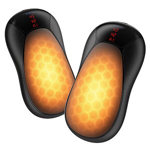 Amazon - 2 Pack Rechargeable Electric Hand Warmers,6000mAh Long Battery Life Pocket Heater for Camping, Hunting & Gifts - $7.99
