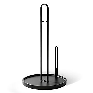 Fadroky Paper Towel Holder Countertop, H-Shape Stand, EVA Non-Slip Base - $6.99