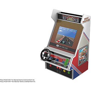 Pole Position Portable Retro Arcade Player $36.99 + Free Shipping