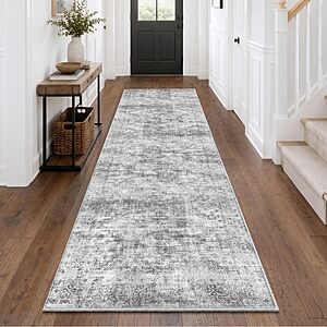 SofterCharm 2x6 Runner Washable Hallway Kitchen Rug $13.99 AC