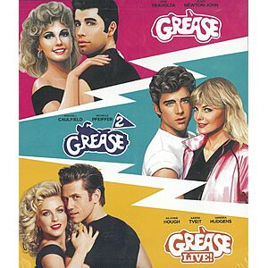 Pre Order GREASE COLLECTION [Blu-ray] $9.99 Amazon.com