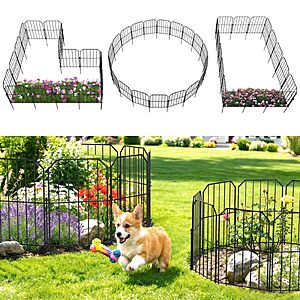 Amazon – VANCASTLE 10-ft Decorative Garden Fence $14.39-$16.19 w/ Code