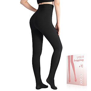 Amazon – UISLII Women’s Opaque Fleece-Lined Tights $9.84 w/ Code