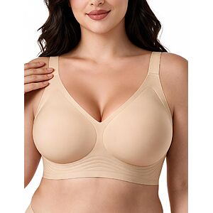Amazon: Hipass Seamless Jelly Wireless Full-Coverage Bra $7.49 w/ Code + 20% Coupon