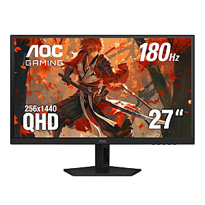 (Refurbished) 27" AOC Mini-LED QHD 180Hz Gaming Monitor (Q27G41XMN2) $152.99 + Free Shipping