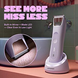 LADYSPOT POP 4-in-1 Bikini Trimmer for Women | Electric Bikini Shaver & Trimmer $39.99