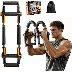 SolidFit Adjustable Twister Arm & Chest Trainer w/ 60-140 Lbs Resistance $14.99 + Free Shipping w/ Prime or on $35+