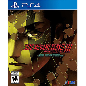 Shin Megami Tensei III: Nocturne HD Remaster (PlayStation 4) - $14.99 @ Best Buy