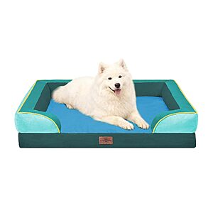 Comfort Expression Orthopedic Bolster Dog Bed (Various Sizes) from $21.49 + Free Shipping w/ Prime or on $35+