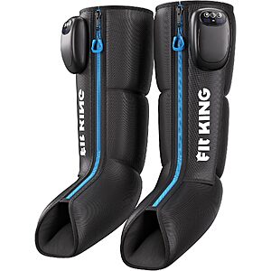 FIT KING Air Compression Leg Massager, Cordless Recovery System $73