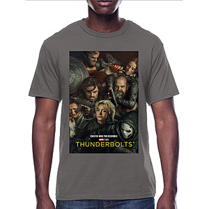 Thunderbolts, Men's Graphic Tee (S Only) $2.38