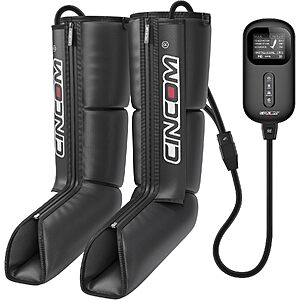 CINCOM Corded Air Compression Leg & Foot Massager Boots w/ 3 Modes & 3 Intensity Levels $75 + Free Shipping