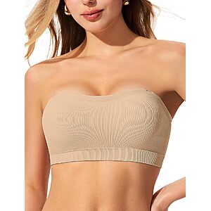 ProKloud Strapless Wireless Push-Up Bandeau Bra (Various) $8.49 + Free Shipping w/ Prime or on $35+