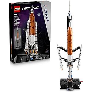 $49.98 | 632-Piece LEGO Technic: Licensed - NASA Artemis Space Launch System Rocket (42221, 2026) at Amazon