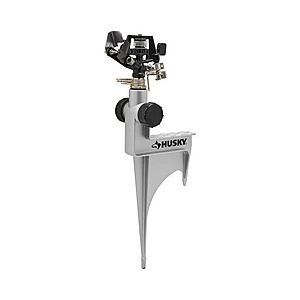 YMMV Husky Adjustable Zinc Impact Sprinkler on Heavy-Duty Spike @ Home Depot $5.59