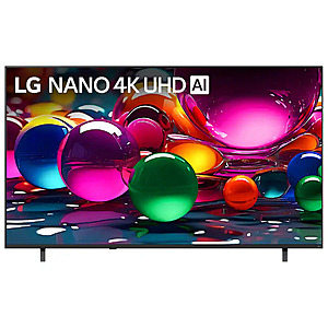 LG - 75” Class NU700B Series LED Nano AI 4K UHD Smart webOS TV (2026) $449.99