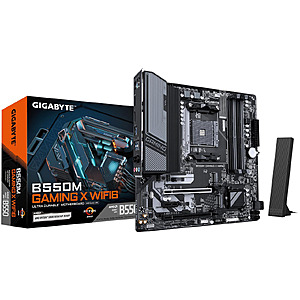 GIGABYTE B550M Gaming X WiFi 6 AM4 Micro ATX Motherboard $89.99 + Free Shipping