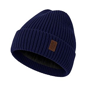LOMON Winter Beanie for Men and Women Fleece Lined Hat $8.92 AC