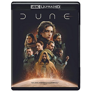 Dune (2021) 4K UHD + Blu-ray $15.32 + Free Shipping