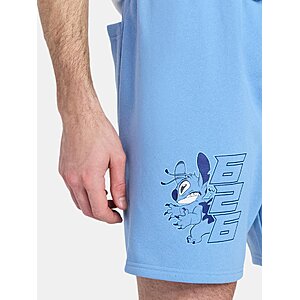 Stitch Men's & Big Men's Knit Jogger Shorts, Sizes XL or 2x