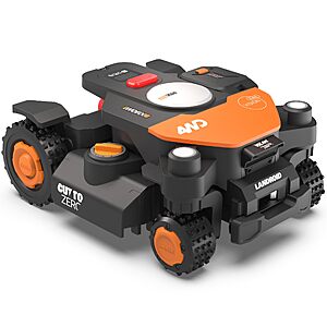 $1400  AMAZON WORX Robot Lawn Mower 4WD for 1/4 Acre, No Perimeter Wire, WR341